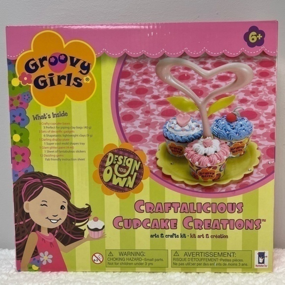 Manhattan Toy Groovy Girls “Craftalicious” Cupcake Creations Craft Kit - Picture 2 of 7
